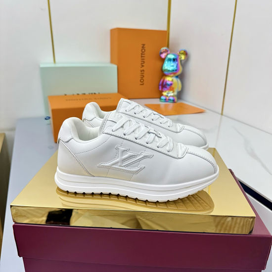 Louis Vuitton Trendy Casual Sneakers with Durable Rubber Sole