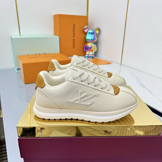 Louis Vuitton Trendy Casual Sneakers with Durable Rubber Sole