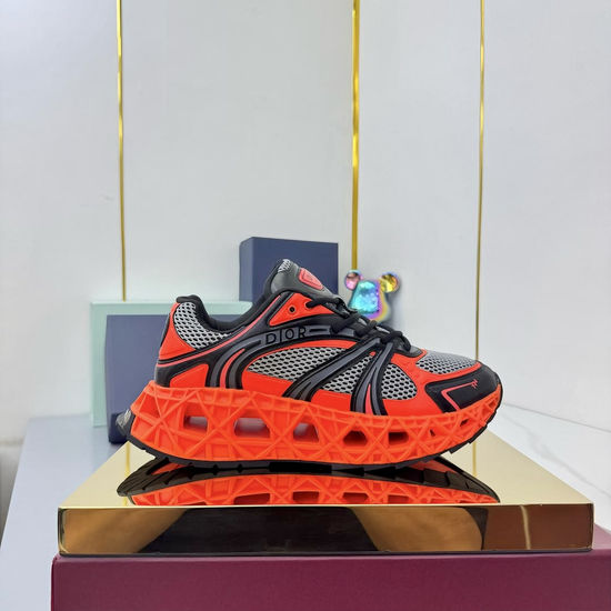 Christian Dior Retro-Style Dad Sneakers with Embroidered Details