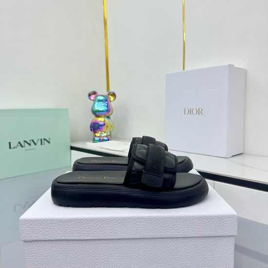 Christian Dior Lightweight Thick Sole Casual Slides Soft Cloud Feel