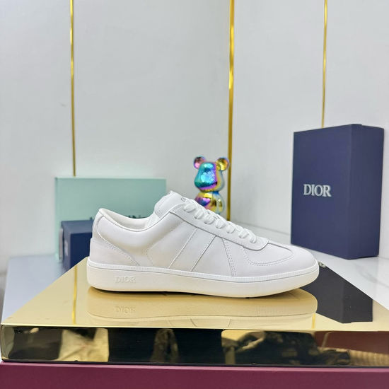 Christian Dior Mesh Mixed Casual Sports Shoes With Logo Details