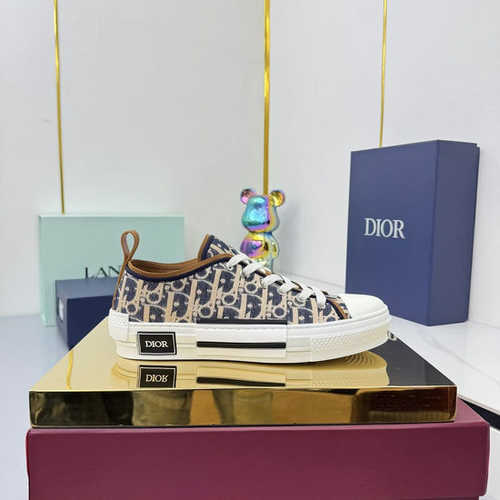 Christian Dior Top Grade Cowhide Casual Daily Comfort Sneakers
