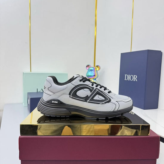 Christian Dior Genuine Leather Upper Casual Sports Shoes With TPU Outsole