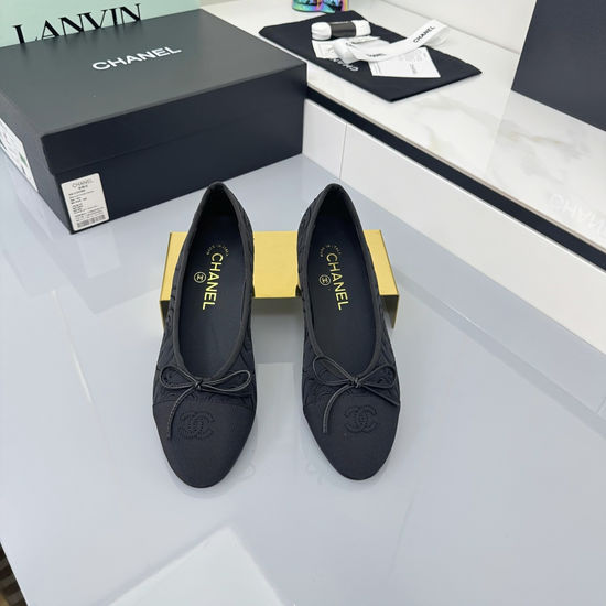 Chanel Premium Sheepskin Ballet Flats Soft Lining Comfortable