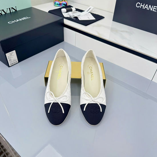 Chanel Premium Sheepskin Ballet Flats Soft Lining Comfortable