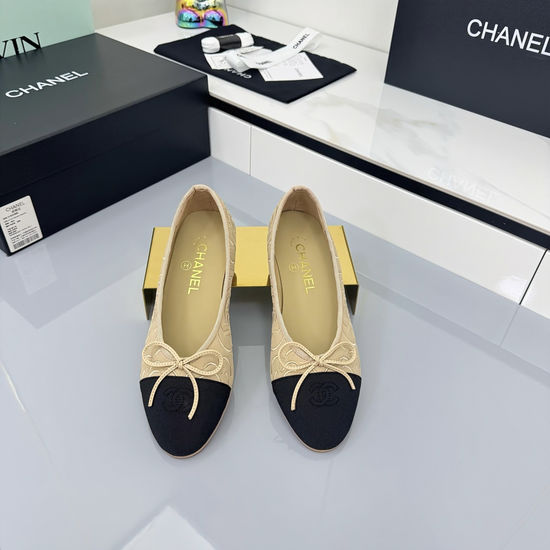 Chanel Premium Sheepskin Soft Lining Casual Ballet Flats