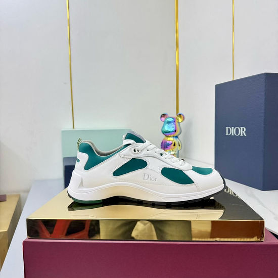 Christian Dior Soft Breathable Mesh Mixed Material Chunky Sneakers