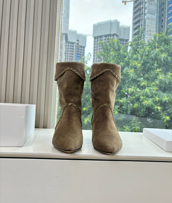 Isabel Marant Vintage Western Cowboy Genuine Leather Boots
