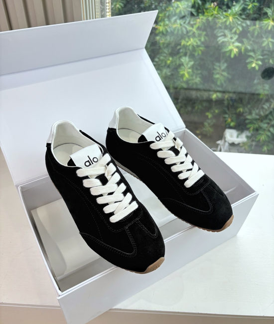 Alo Casual Suede Training Shoes Comfortable Lightweight All-match Footwear