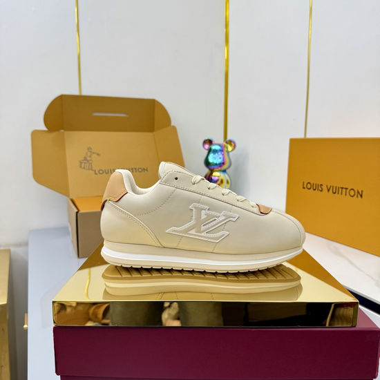 Louis Vuitton Trendy Casual Sneakers with Durable Rubber Sole