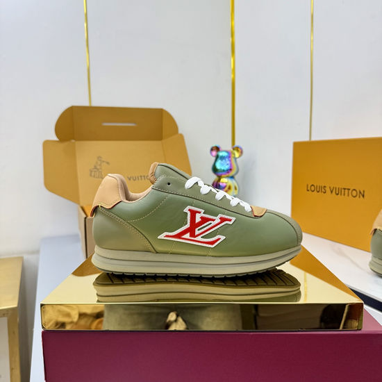Louis Vuitton Trendy Casual Sneakers with Durable Rubber Sole