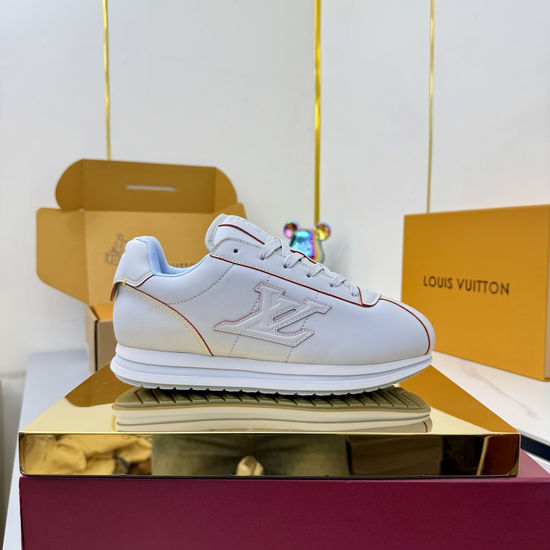 Louis Vuitton Trendy Casual Sneakers with Durable Rubber Sole
