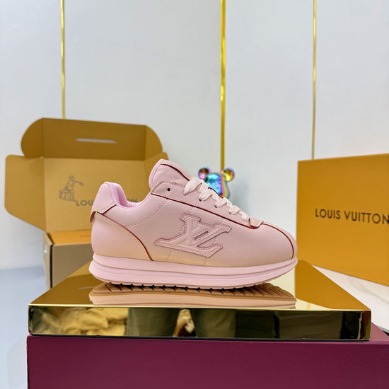 Louis Vuitton Trendy Casual Sneakers with Durable Rubber Sole