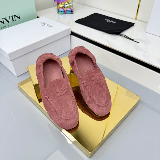 Celine Classic Slip-on Loafers Soft Comfortable All-match Daily Footwear