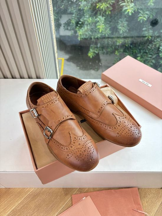 Miu Miu Suede Tassel Loafers Non-slip Comfortable Daily Footwear