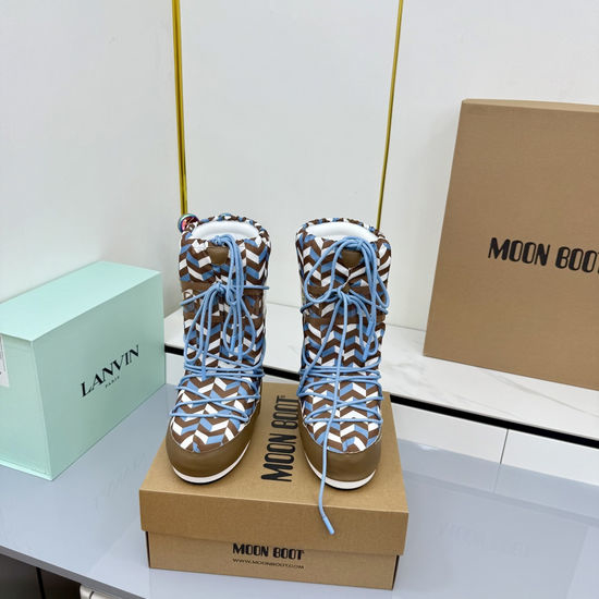 Moon Boot Waterproof Warm Soft Lined Anti-slip Short Snow Boots