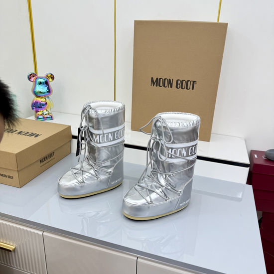 Moon Boot Waterproof Warm Soft Lined Anti-slip Short Snow Boots