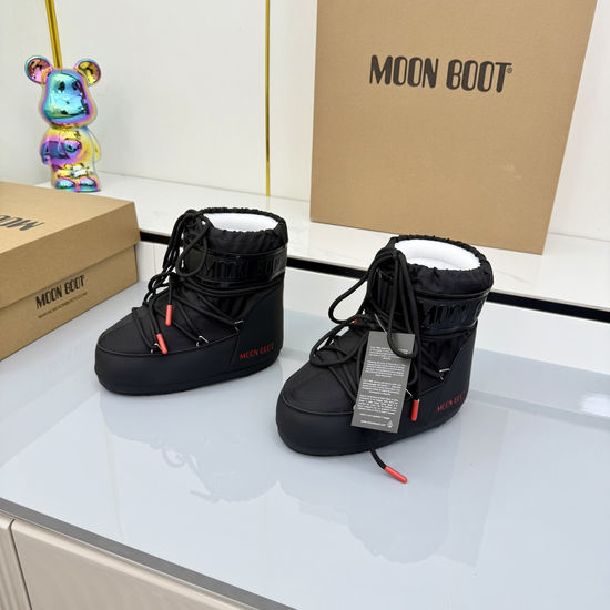 Moon Boot Waterproof Warm Soft Lined Anti-slip Short Snow Boots