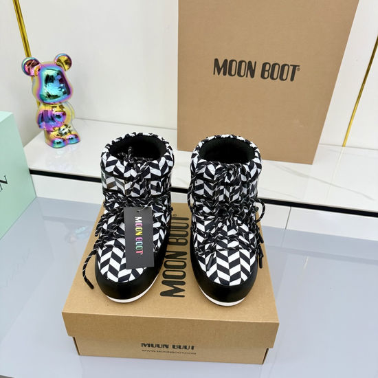 Moon Boot Waterproof Warm Soft Lined Anti-slip Short Snow Boots