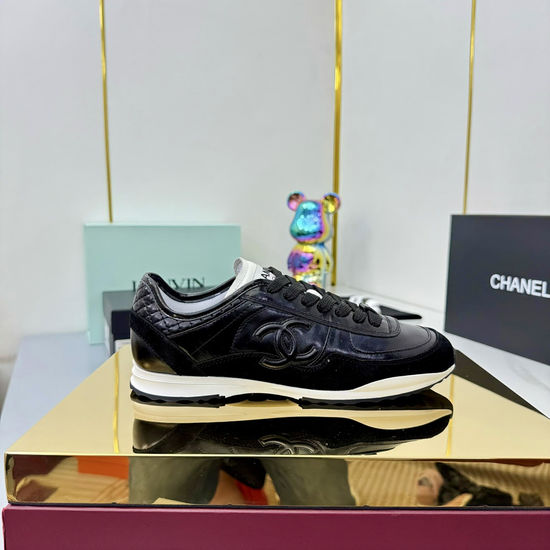 Chanel Classic Panda Sneakers with Thick Sole Comfort