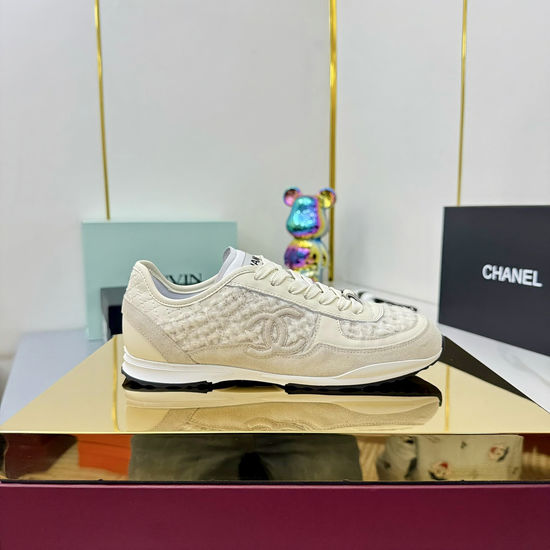 Chanel Classic Panda Sneakers with Thick Sole Comfort