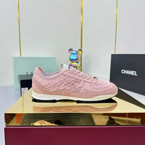 Chanel Classic Panda Sneakers with Thick Sole Comfort