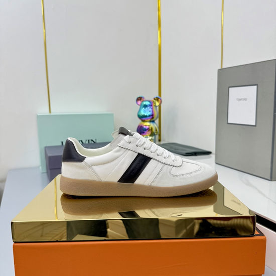 Tom Ford Color-blocking Casual Sneakers With Soft Leather Insole