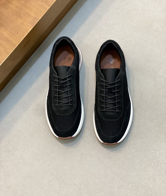 Loro Piana Lightweight Comfortable Lace-up Casual Walking Shoes