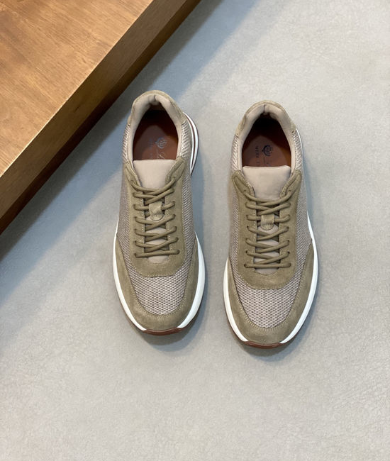 Loro Piana Lightweight Comfortable Lace-up Casual Walking Shoes