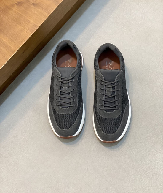 Loro Piana Lightweight Comfortable Lace-up Casual Walking Shoes
