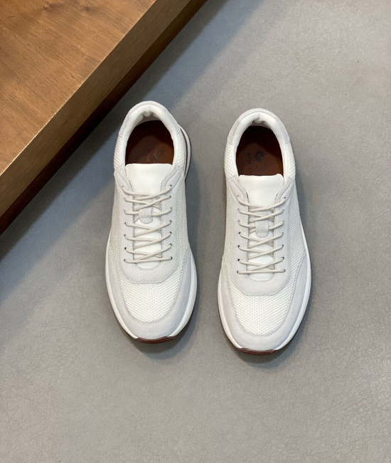 Loro Piana Lightweight Comfortable Lace-up Casual Walking Shoes
