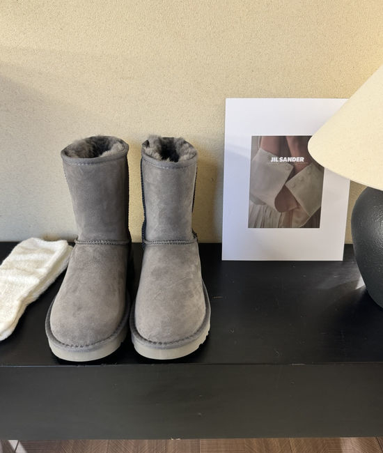 UGG Classic Mid-Calf Gray Boots