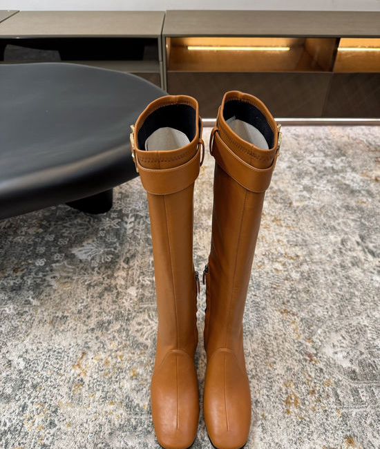 Miu Miu Stretchy Ankle Boots with Mid Height Heel
