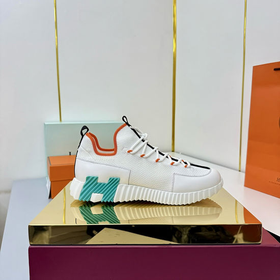 Hermes Classic Couple s High-Tech Canvas Sneakers