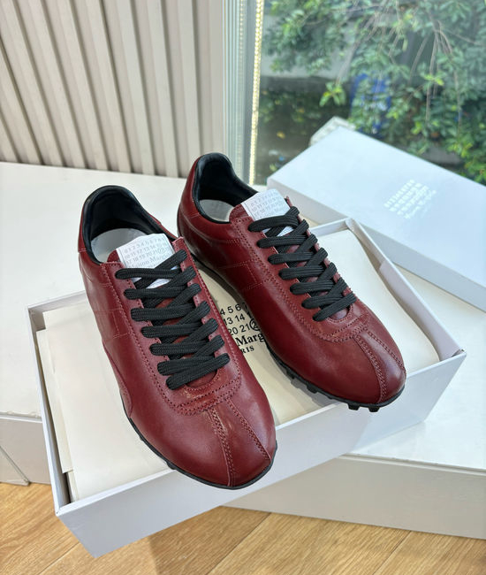 Maison Margiela MM6 Vintage Leather Stitching Non-slip Comfortable Casual Sneakers