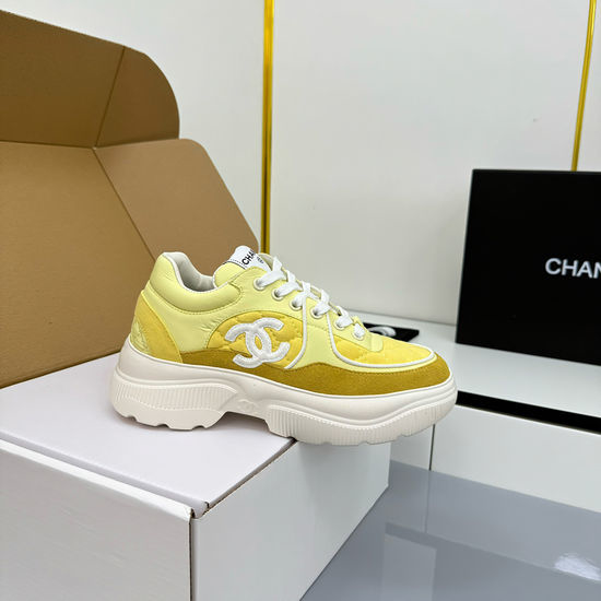 Chanel Classic Black and White Casual Board Shoes with Breathable Design