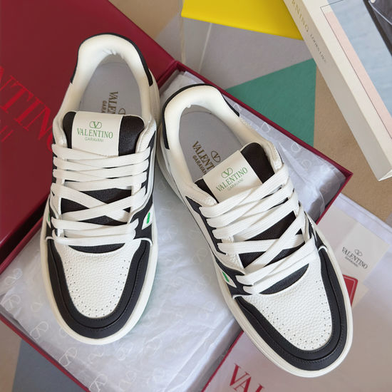 Valentino Color Block Casual Sneakers Breathable Upper Soft Sole