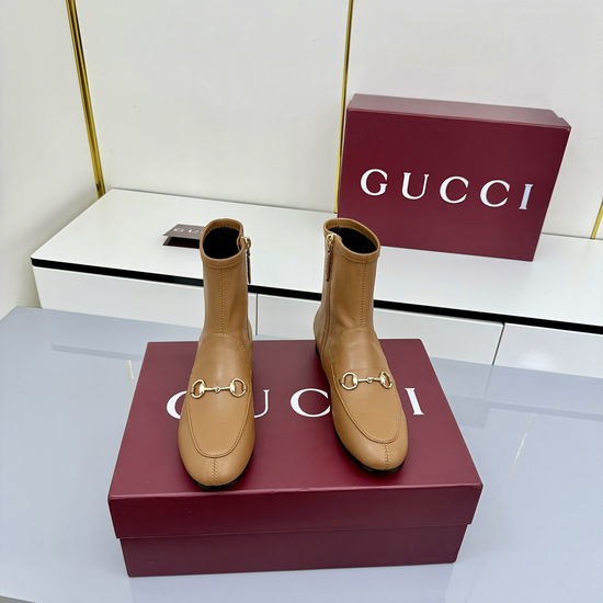 Gucci Classic Leather Horsebit Casual Loafer Shoes