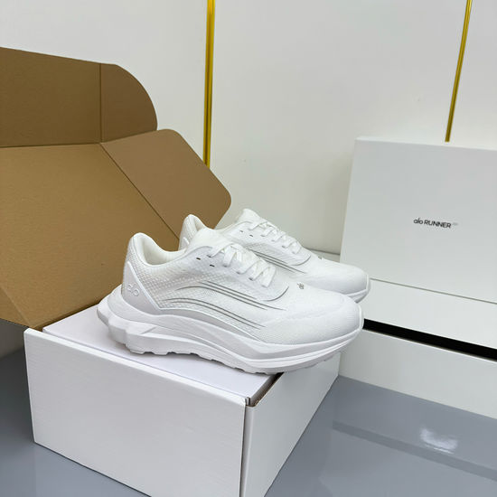 Alo Breathable Mesh Thick Sole Lightweight Casual Sneakers