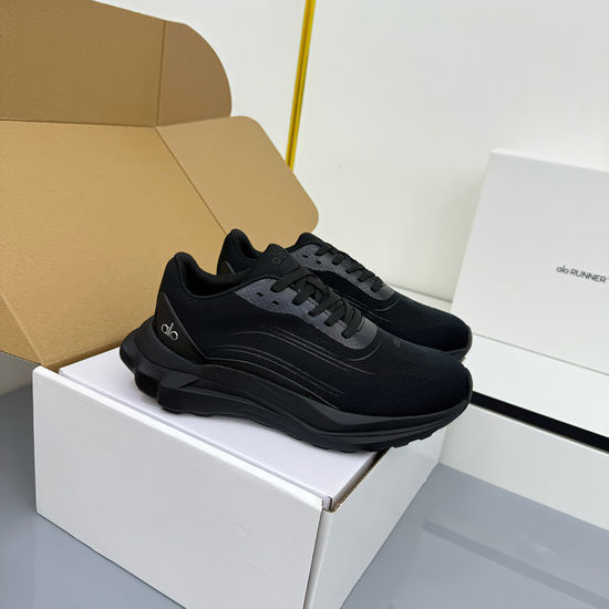 Alo Breathable Mesh Thick Sole Lightweight Casual Sneakers