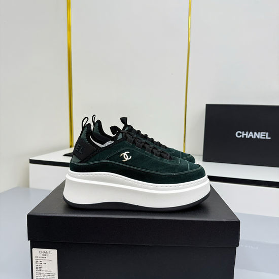 Chanel Comfortable Thick Sole Platform Casual Sports Sneakers