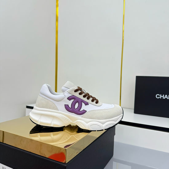 Chanel Classic Mixed Material Casual Sneakers For Daily Wear