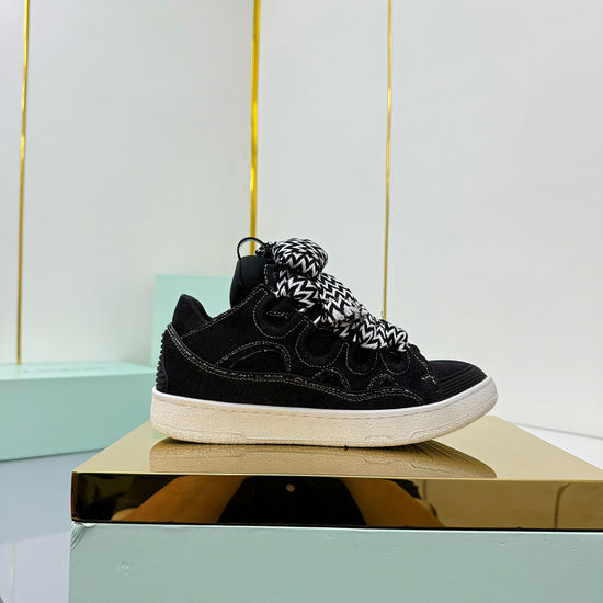 Lanvin Premium Leather Casual Comfortable Fashion Sneakers For Daily Wear