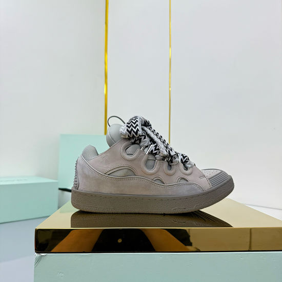 Lanvin Premium Leather Casual Comfortable Fashion Sneakers For Daily Wear