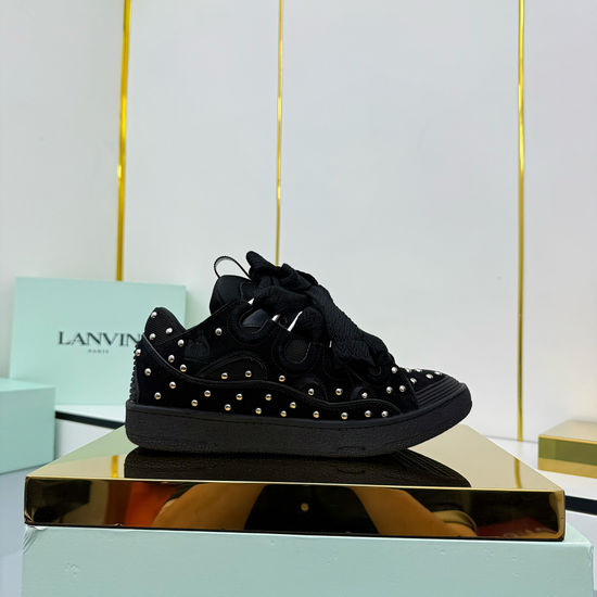 Lanvin Premium Leather Casual Comfortable Fashion Sneakers For Daily Wear