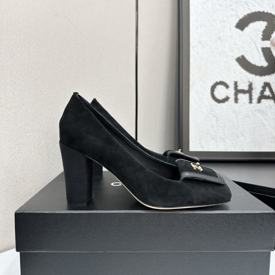 Chanel Premium Leather Footwear with Durable Real Sole