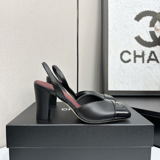 Chanel Premium Leather Footwear with Durable Real Sole