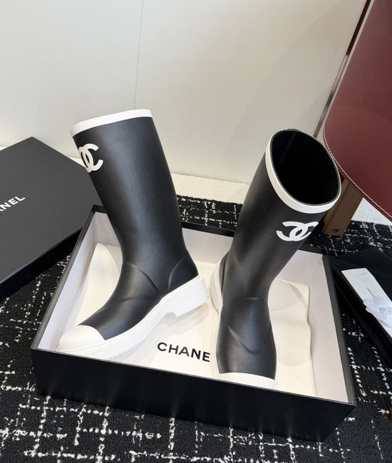 Chanel Premium Comfortable Rain Boots for Daily Wear