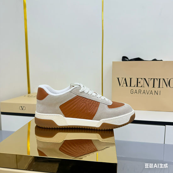 Valentino Premium Casual Retro Training Sneakers with High Quality Material