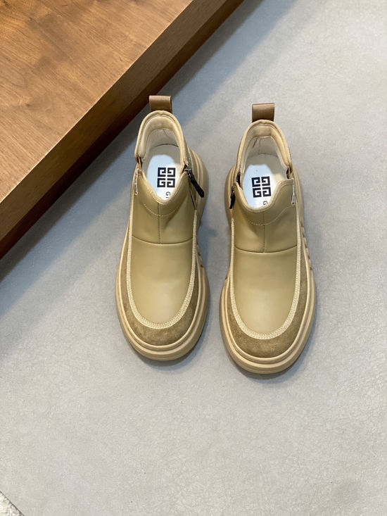 Givenchy Cowhide Stitched Thick Sole Lightweight Height Increasing Casual Sneakers